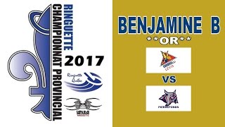 CHAMPIONNAT PROVINCIAL 2017 OR  BENJAMINE B  Lévis VS Pierrefonds [upl. by Abdulla]