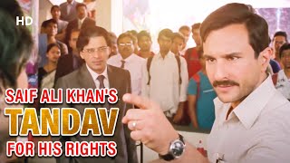 Saif Ali Khans quotTANDAVquot for his rights  Aarakshan  Deepika Padukone [upl. by Naellij955]