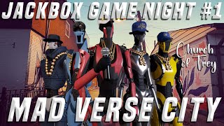 Church of Trey Presents  Jackbox Game Night 1  Mad Verse City  Rapping Robots amp NonStop LOLs [upl. by Augustin196]