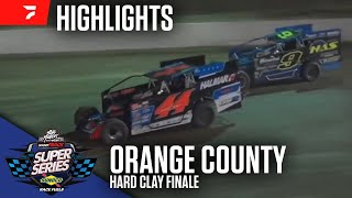 Short Track Super Series Hard Clay Finale at Orange County Fair Speedway  Highlights 102424 [upl. by Anerb]