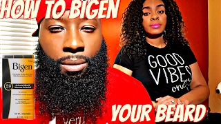 Bigen Beard How to Dye Your Beard [upl. by Dugaid]