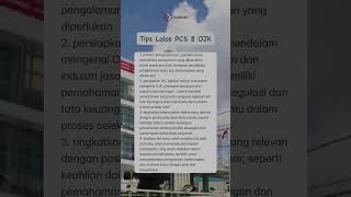 Tips Lolos PCS 8 OJK JadiOJK [upl. by Pam116]