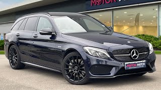 Used MercedesBenz C Class 30 C43 V6 AMG Premium Plus GTronic 4MATIC  Motor Match Crewe [upl. by Burwell163]