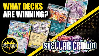 What Decks Are Winning In The Stellar Crown Meta Pokémon TCG [upl. by Abehs271]