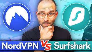 NordVPN vs Surfshark  Which is the best everyday VPN [upl. by Adnerad]