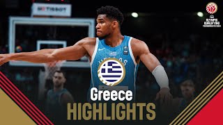 Greece 🇬🇷 Top Plays  FIBA Olympic Qualifying Tournament 2024 [upl. by Atinrahc]