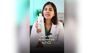 Best Salicylic Acid Face Cleanser for Acne  Dr Priyanka Reddy  Alpha Beta Acne Cleanser  FCL [upl. by Kanal866]