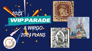 Flosstube Extra 2023 WIP Parade and 2024 WIPGO amp WIP Plans [upl. by Weidman]