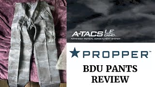 Propper ATACSLE BDU Pants Review [upl. by Morton]