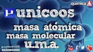 QUIMICA masa atómica molecular y molar SECUNDARIA 4ºESO uma [upl. by Cooperman]