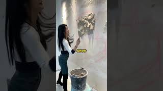 ¡Increíbles Murales para Tu Hogar Conoce el Arte Único de una Muralista China Murales shortsviral [upl. by Hepza]