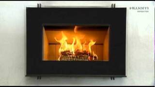 HVAM I3055 Wood burning stove insert [upl. by Mcloughlin341]