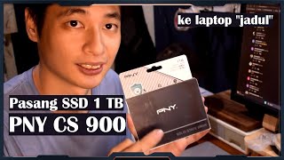 SSD PNY CS900 1 TB Dipake Ke Laptop JADUL [upl. by Utham293]