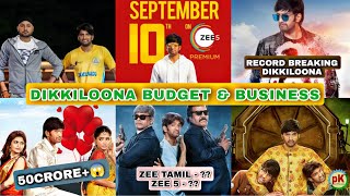 Dikkiloona Budget and Business Details l Santhanam Dikkiloona on zee5 premium l Dikkilona movie [upl. by Orling261]