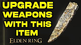 Upgrade Your Weapons With Iron Whetblade in Elden Ring  How to Get Heavy Keen and Quality [upl. by Oirasan]