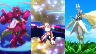 Digimon Ghost Game  Triple Mega Evolution Fanmade [upl. by Klement]