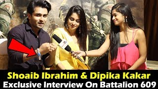 Shoaib Ibrahim Wear Salmans Bracelet  Shoaib amp Dipika Kakar Exclusive Interview On Battalion 609 [upl. by Traggat]