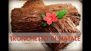 TRONCHETTO DI NATALE SENZA COTTURA ricetta semplice e veloce Fatto in casa in pochi minuti 2CK [upl. by Ased643]