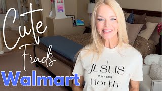 Walmart Try On HaulPretty Styles for Women Over 50Affordable Fashion Finds [upl. by Loresz531]