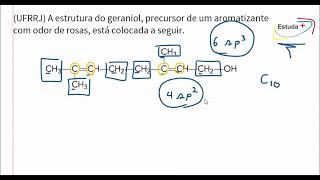 Ligações sigmas e pi hibridação do carbono e geometria molecular [upl. by Elidad694]