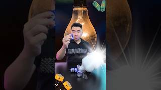 Light Bulb  Batteries Will It Work Shocking Results 💡🔋  Viral Hack Test [upl. by Lilllie545]