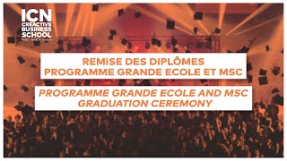 Remise des diplômes ICN Programmes Grande École amp MSc 2024 [upl. by Atisor]