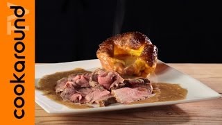 Roast beef allinglese e yorkshire pudding [upl. by Roxanna]