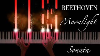 Beethoven  Piano Sonata No 14 in Csharp Minor Moonlight  1st Movement [upl. by Eillac996]