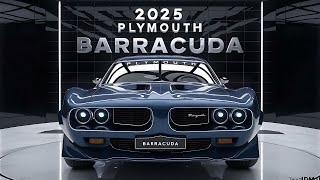 Finally The NEW 2025 Plymouth Barracuda Model Introduced  FIRST LOOK [upl. by Treva904]