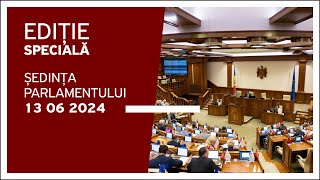 Ședința Parlamentului Republicii Moldova  13 Iunie 2024 [upl. by Lartnom]