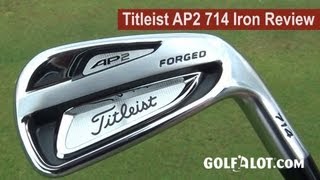 Titleist 714 AP2 Iron Review by Golfalot [upl. by Licna]