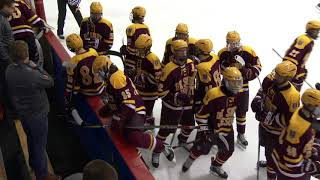 De Smet Hockey Top Plays on 122917 vs SLUH [upl. by Oidivo]