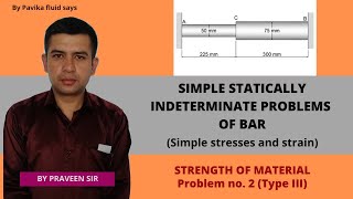 Simple statically indeterminate problems 2 Type III [upl. by Demb]