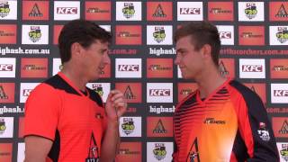 Scorchers Vs Strikers PreMatch Interview [upl. by Graniah305]