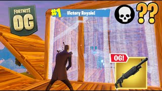 Fortnite OG Full Gameplay Win  4k GAMEPLAY 540 HZ  0 PING [upl. by Groome]