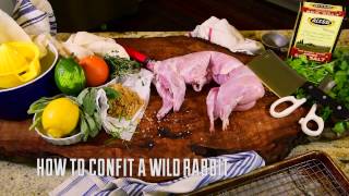 HOW TO CONFIT WILD RABBIT [upl. by Betsey]