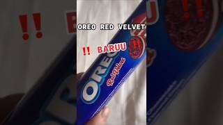 OREO RED VELVET trending shorts mukbang youtubeshorts [upl. by Romulus]