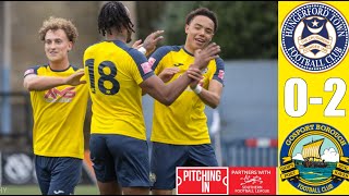 MATCH HIGHLIGHTS SPL  Gosport borough vs Hungerford FC [upl. by Manara508]