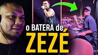 OLHA SÓ o q este BATERISTA FEZ na música de ZEZÉ DI CAMARGO [upl. by Ecirahc]