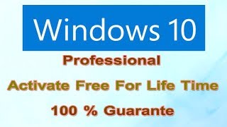 How To Activate Windows 10 Pro Free All Versions Without Any Software Or Product Key Updated 2019 ✔ [upl. by Dilly]