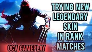 shadow fight 4 arena  Lynx the namestealer ocv gameplay LYNX NEW LEGENDARY SKIN WEAPON gameplay [upl. by Tally555]