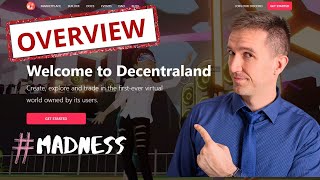 Decentraland NFT GAME Explained Decentraland Mana MADNESS or FUTURE [upl. by Bithia]