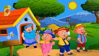 Learn english through story impara linglese per bambini The three little pigs story [upl. by Him244]