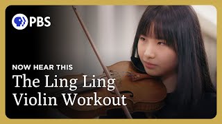 Chloe Chua and Scott Yoo Perform the Ling Ling Violin Workout  Now Hear This  GP on PBS [upl. by Milas402]