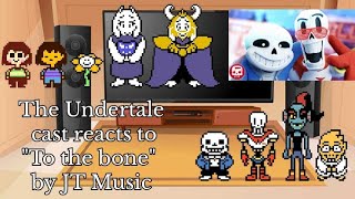 The Undertale cast reacts to quotTo the bonequot by JT Music [upl. by Sert]