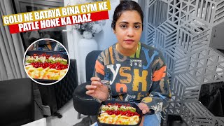 GOLU NE BATAYA BINA GYM KE PATLE HONE KA RAAZ  Family Fitness [upl. by Aztiram]