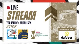 Live Stream  Yorkshire v Middlesex  Vitality County Championship  Day Four [upl. by Gall]