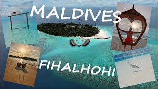 Maldives Fihalhohi Island Resort  4K Dron DJI Mini 3  Reef snorkeling [upl. by Angela]