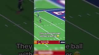 WTF JUST HAPPENED 😭 youtubeshorts americanfootball footballshorts highschoolfootball [upl. by Nanek924]