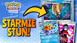 Starmie Stun Deck  Pokémon TCG Pocket [upl. by Sandon]